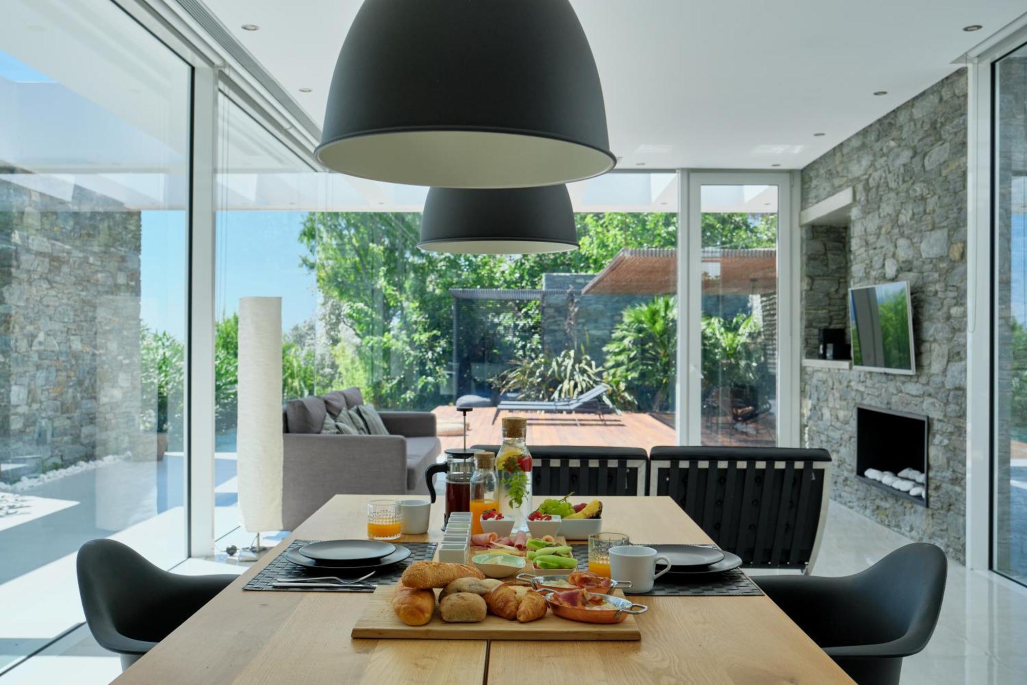 A - Luxury Villas Plomari エクステリア 写真